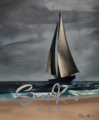 Painting The Beauty Of Seascape